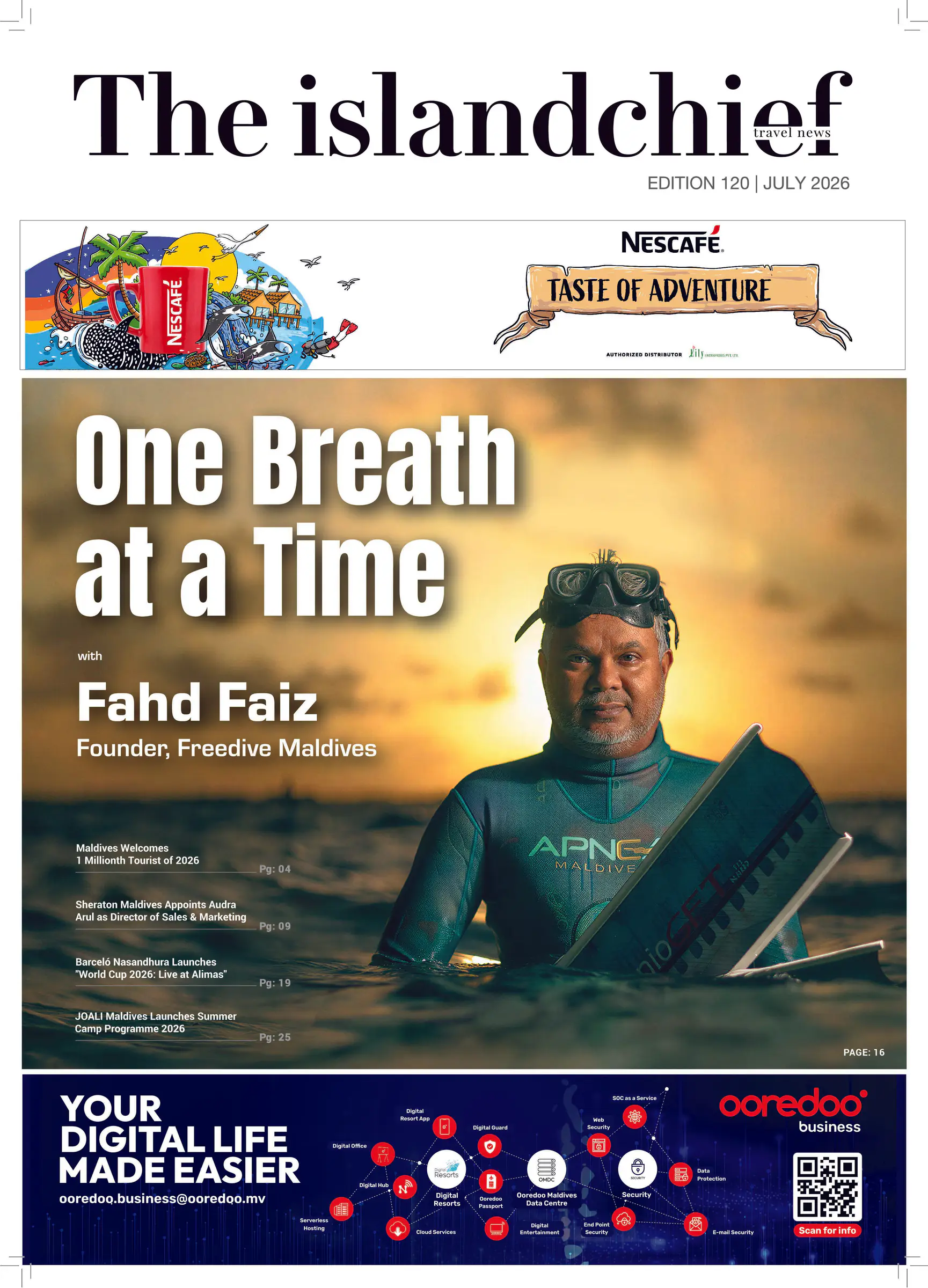 Island Chief Magazine July 2026 cover